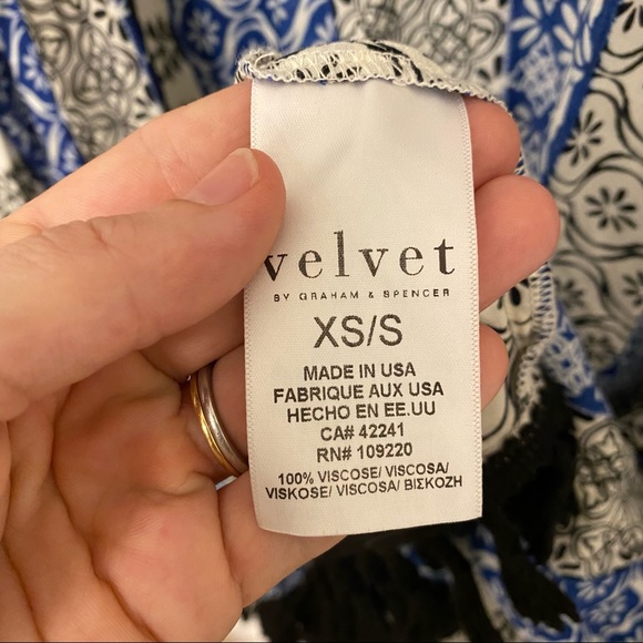 Velvet Boho Kimono-Style Cover Up - Picture 4 of 6